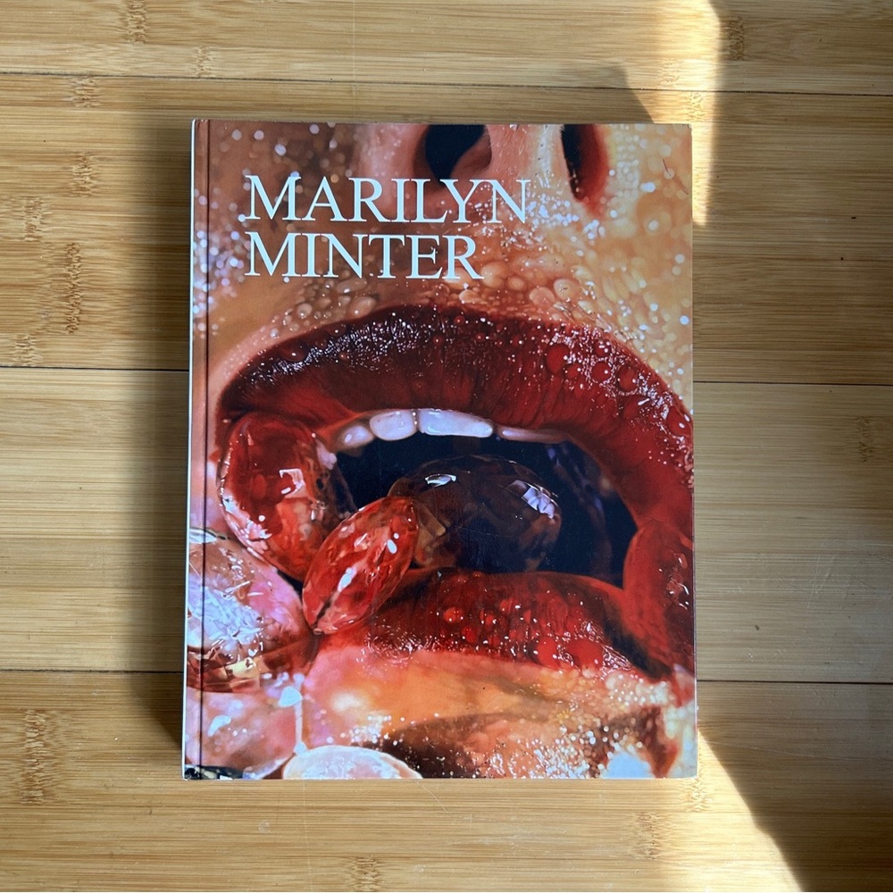 Signed Marilyn Minter Coffee Table Book